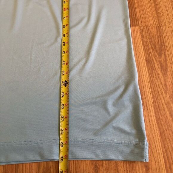 FootJoy Golf Polo Shirt Ice Blue Short Sleeve - Picture 3 of 7